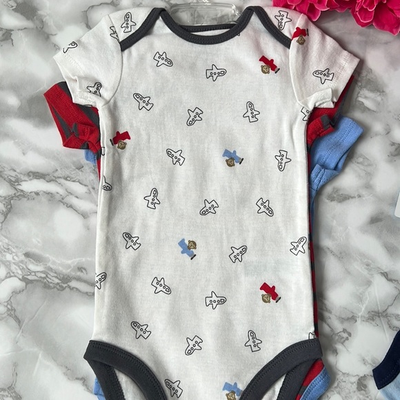 Carterās & Luvable Friends - Short-sleeved bodysuits - Boys - Picture 4 of 9